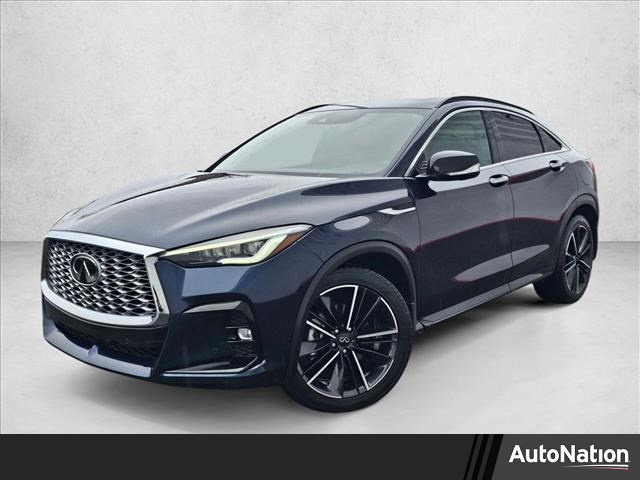 Hermosa Blue 2022 INFINITI QX55 Essential AWD SUV / Crossover All-Wheel Drive Automatic