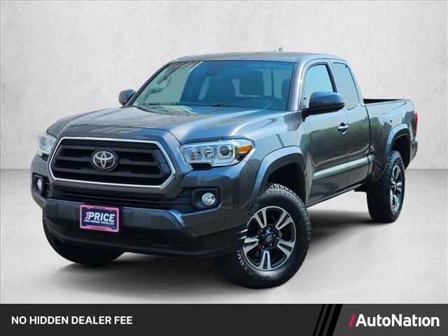 Magnetic Gray Metallic 2021 Toyota Tacoma Pickup Truck Four-Wheel Drive Automatic