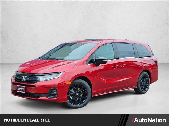 Radiant Red Metallic Ii 2026 Honda Odyssey Minivan Front-Wheel Drive Automatic