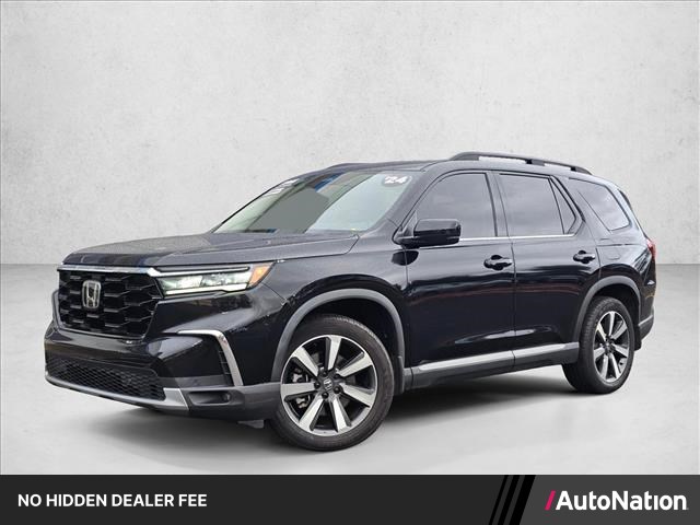 Crystal Black Pearl 2024 Honda Pilot SUV / Crossover All-Wheel Drive Automatic