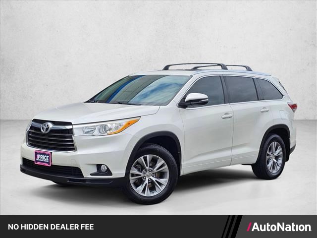 White (Blizzard Pearl) 2014 Toyota Highlander SUV / Crossover All-Wheel Drive Automatic