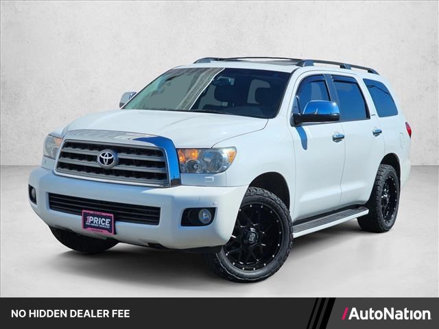 Super White 2016 Toyota Sequoia SUV / Crossover Four-Wheel Drive Automatic