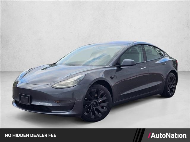 Midnight Silver 2018 Tesla Model 3 Long Range RWD Sedan Rear-Wheel Drive 1-Speed Automatic