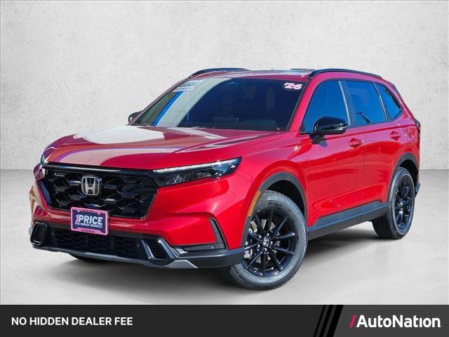 Radiant Red Metallic 2026 Honda CR-V Hybrid SUV / Crossover All-Wheel Drive Automatic