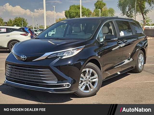 Midnight Black Metallic 2026 Toyota Sienna Minivan All-Wheel Drive Automatic