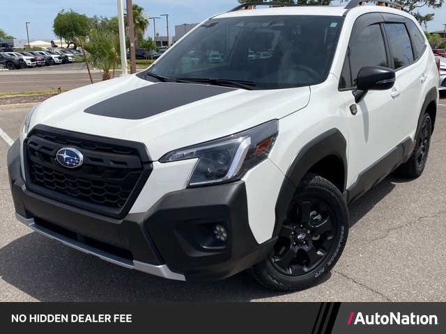 Crystal White Pearl 2024 Subaru Forester Wilderness Crossover AWD SUV / Crossover All-Wheel Drive Automatic