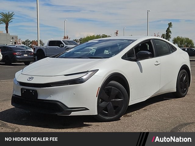White (Wind Chill Pearl) 2025 Toyota Prius Hatchback Front-Wheel Drive Automatic