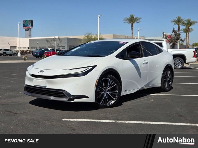 White (Wind Chill Pearl) 2024 Toyota Prius XLE AWD Hatchback All-Wheel Drive Automatic