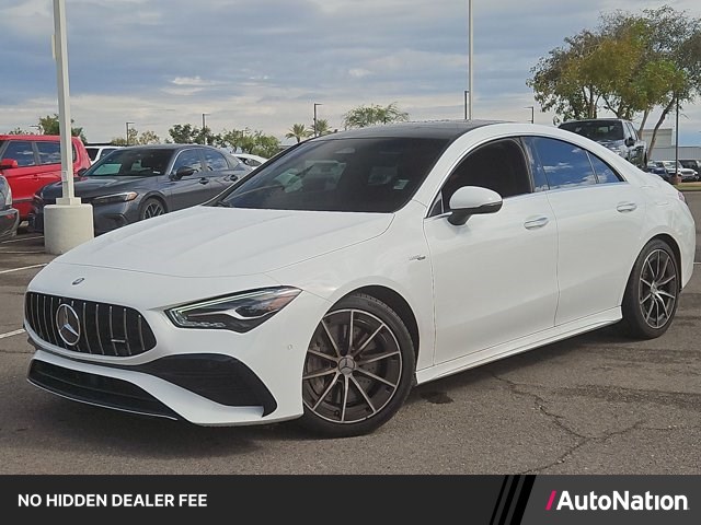Polar White 2025 Mercedes-Benz CLA Coupe All-Wheel Drive Automatic
