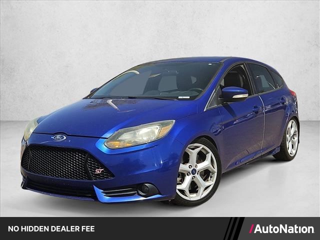 Performance Blue Metallic 2014 Ford Focus Hatchback Front-Wheel Drive Automatic