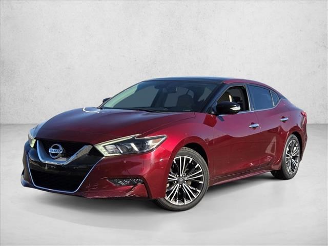 Coulis Red 2017 Nissan Maxima Platinum FWD Sedan Front-Wheel Drive Automatic