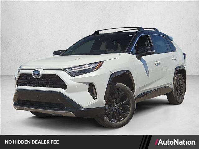 Wind Chill Pearl/M 2023 Toyota RAV4 Hybrid SUV / Crossover All-Wheel Drive Automatic