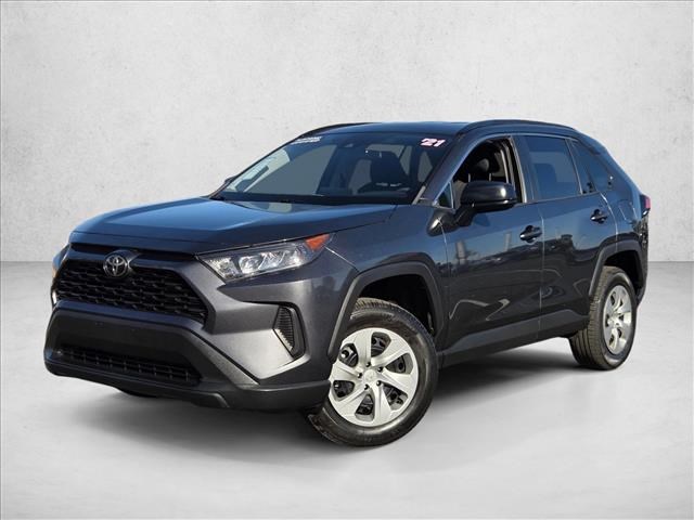 Magnetic Gray Metallic 2021 Toyota RAV4 LE AWD SUV / Crossover All-Wheel Drive Automatic