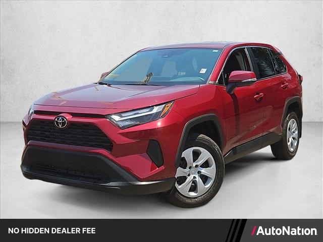 Red (Ruby Flare Pearl) 2025 Toyota RAV4 SUV / Crossover All-Wheel Drive Automatic