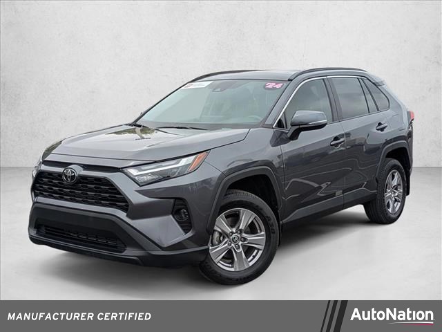 Magnetic Gray Metallic 2024 Toyota RAV4 XLE FWD SUV / Crossover Front-Wheel Drive Automatic