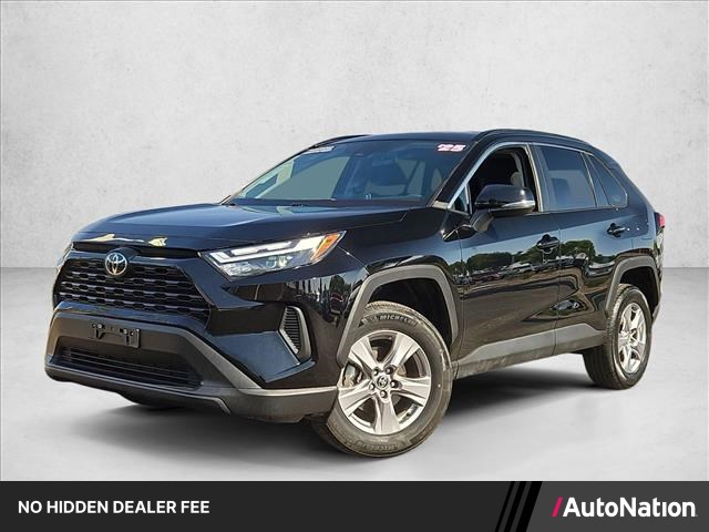 Midnight Black Metallic 2025 Toyota RAV4 SUV / Crossover Front-Wheel Drive Automatic