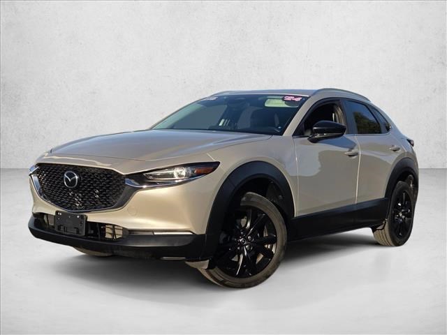 Gray (Platinum Quartz Metallic) 2024 Mazda CX-30 2.5 S Select Sport AWD SUV / Crossover All-Wheel Drive Automatic