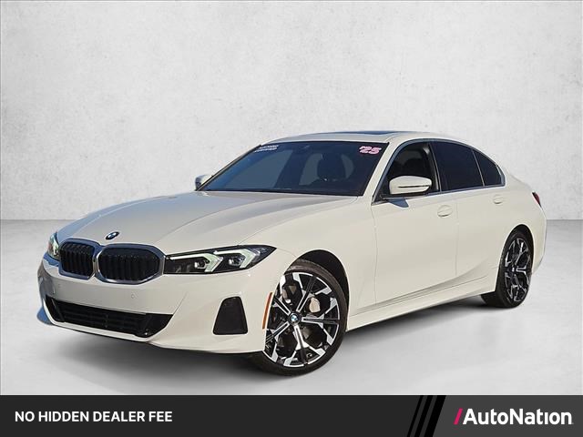 Alpine White 2025 BMW 3 Series Sedan Rear-Wheel Drive Automatic