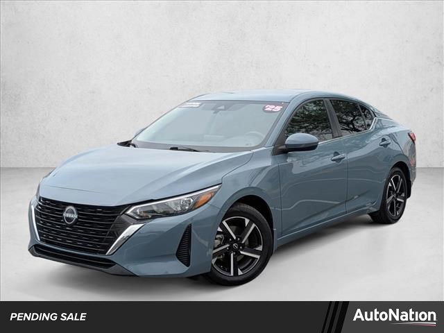 Atlantic Gray Metallic 2025 Nissan Sentra SV FWD Sedan Front-Wheel Drive Automatic