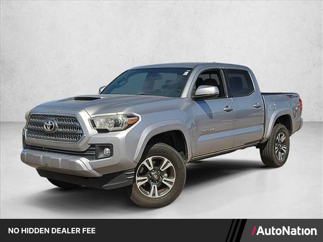 Silver Sky Metallic 2017 Toyota Tacoma Pickup Truck 4X2 Automatic