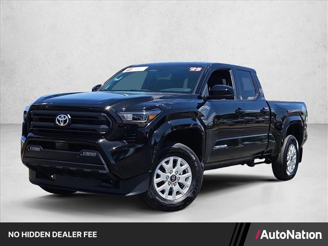 Black 2025 Toyota Tacoma Pickup Truck Four-Wheel Drive Automatic