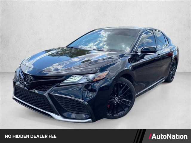 Midnight Black Metallic 2024 Toyota Camry Sedan All-Wheel Drive Automatic