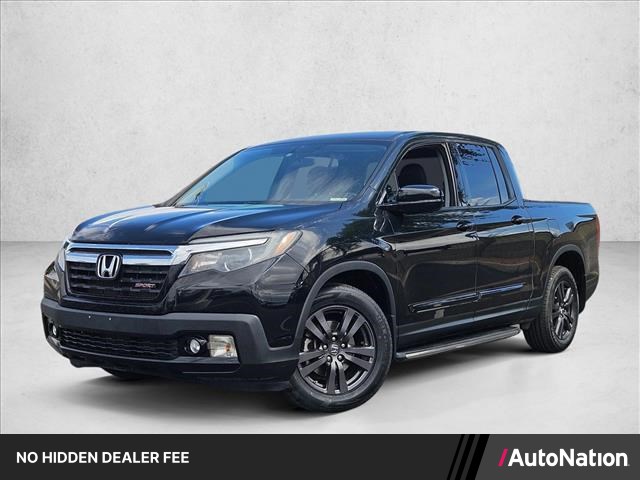 Crystal Black Pearl 2017 Honda Ridgeline Sport Pickup Truck Front-Wheel Drive 6-Speed Automatic
