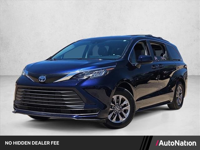 Blueprint 2022 Toyota Sienna LE 8-Passenger FWD Minivan Front-Wheel Drive Automatic