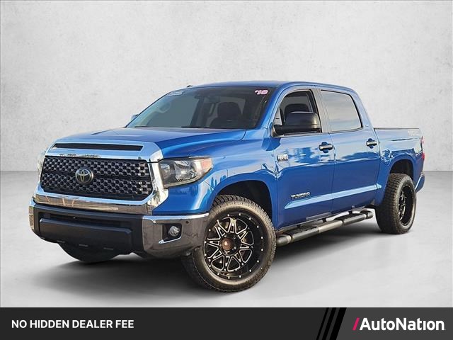 Blazing Blue Pearl 2018 Toyota Tundra Pickup Truck 4X2 Automatic