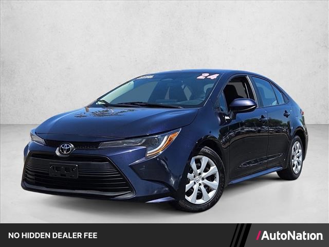 Blueprint 2024 Toyota Corolla LE FWD Sedan Front-Wheel Drive Automatic