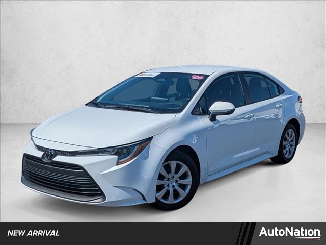 Ice Cap 2026 Toyota Corolla LE FWD Sedan Front-Wheel Drive Continuously Variable Transmission