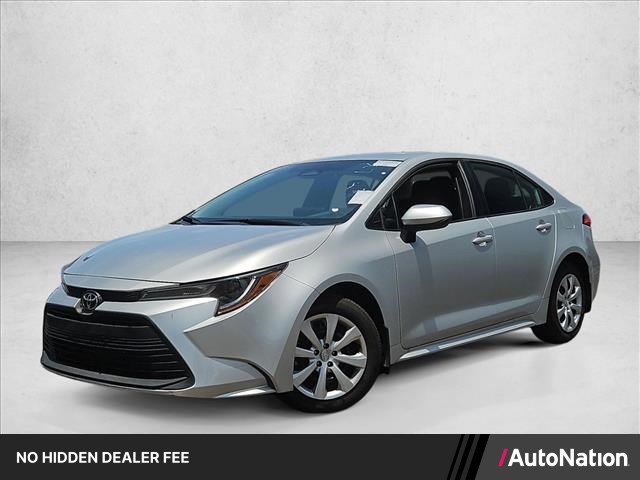 Silver 2026 Toyota Corolla Sedan Front-Wheel Drive Automatic