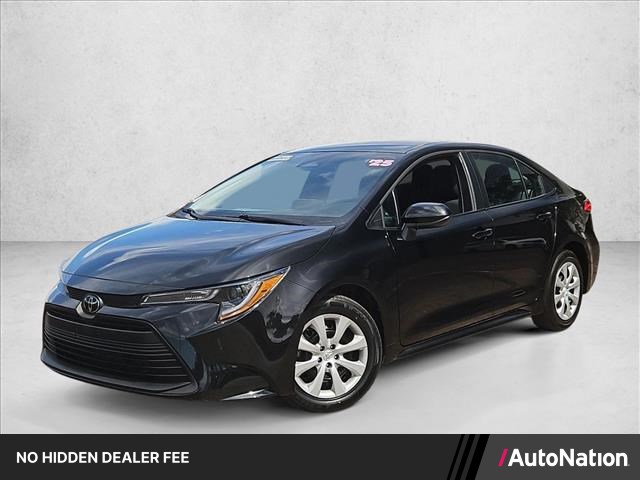 Midnight Black Metallic 2025 Toyota Corolla Sedan Front-Wheel Drive Automatic