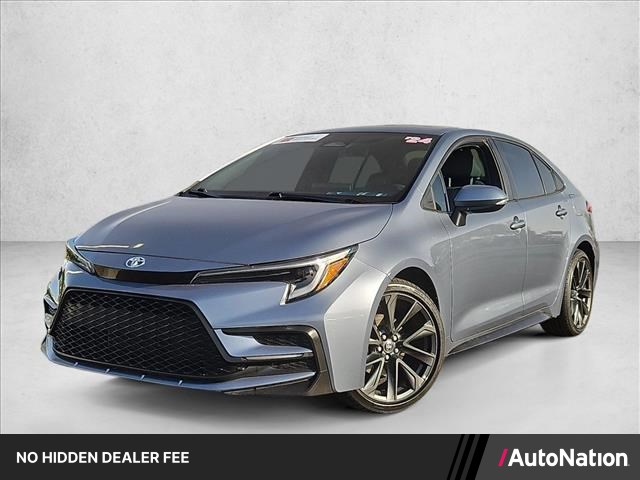 Celestite 2024 Toyota Corolla Sedan Front-Wheel Drive Continuously Variable Transmission
