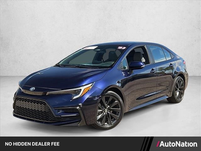 Blueprint 2023 Toyota Corolla Sedan Front-Wheel Drive Continuously Variable Transmission