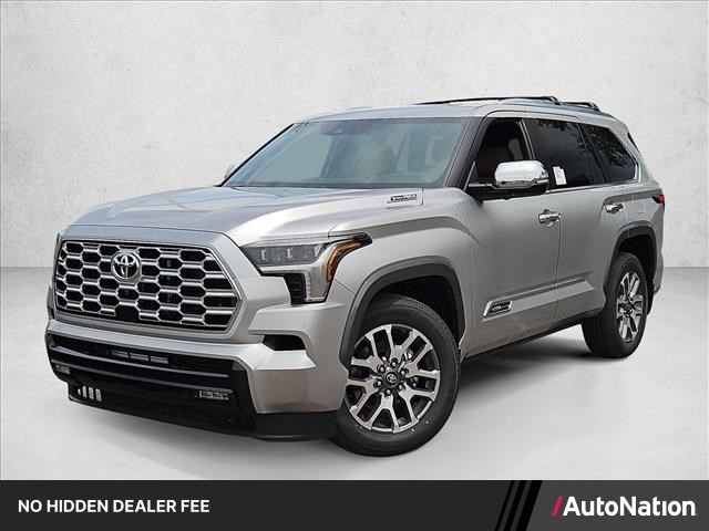 Celestial Silver Metallic 2026 Toyota Sequoia SUV / Crossover Four-Wheel Drive Automatic