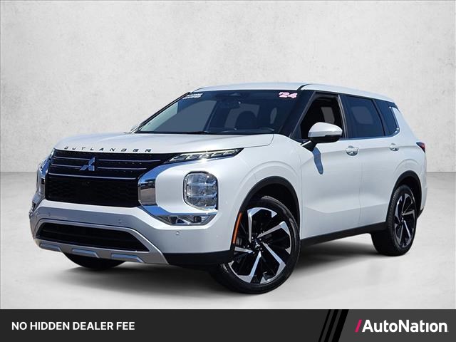 White 2024 Mitsubishi Outlander SE FWD SUV / Crossover Front-Wheel Drive Automatic