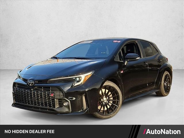 Black 2024 Toyota GR Corolla Hatchback All-Wheel Drive Automatic
