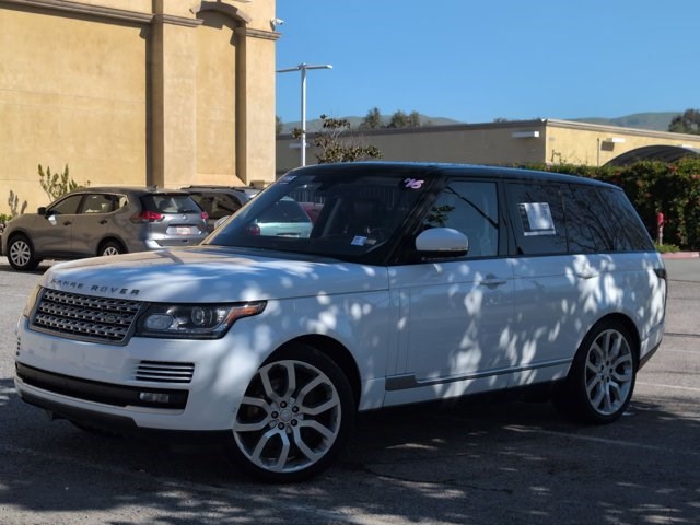White 2016 Land Rover Range Rover V8 Supercharged 4WD SUV / Crossover All-Wheel Drive 8-Speed Automatic