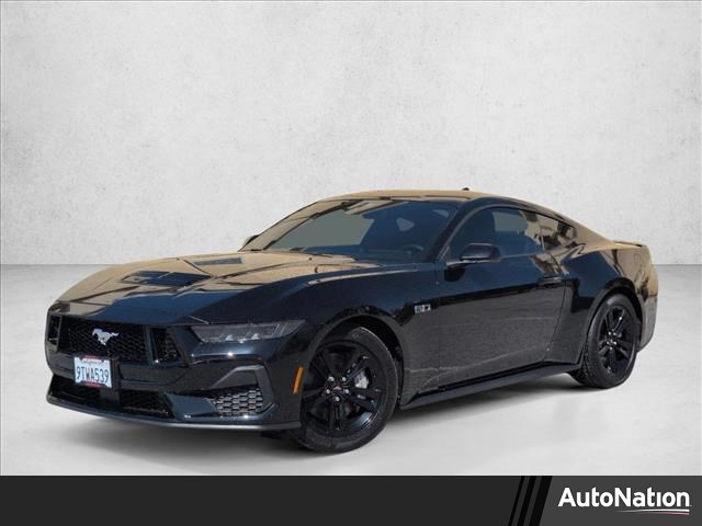 Shadow Black 2025 Ford Mustang GT Fastback RWD Coupe Rear-Wheel Drive 6-Speed Manual