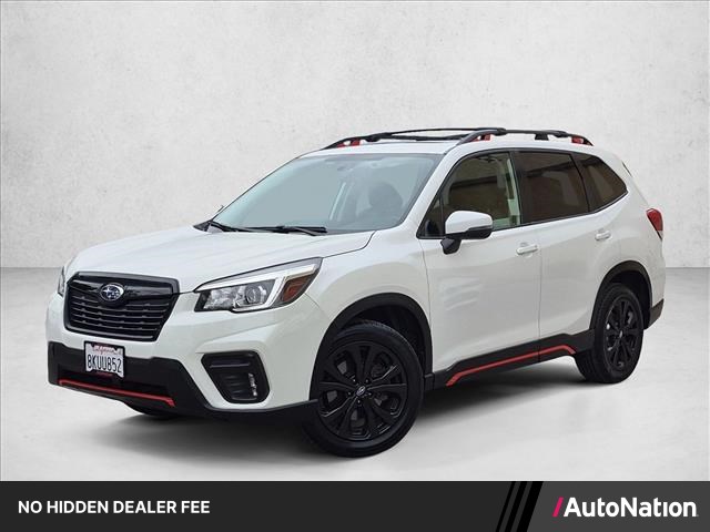 Crystal White Pearl 2019 Subaru Forester SUV / Crossover All-Wheel Drive Automatic