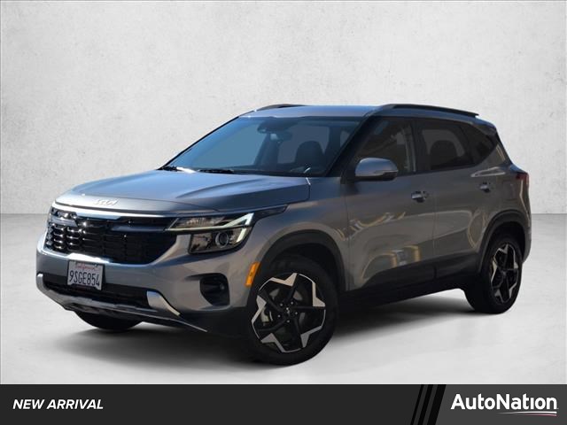 Steel Gray 2025 Kia Seltos S FWD SUV / Crossover Front-Wheel Drive Automatic