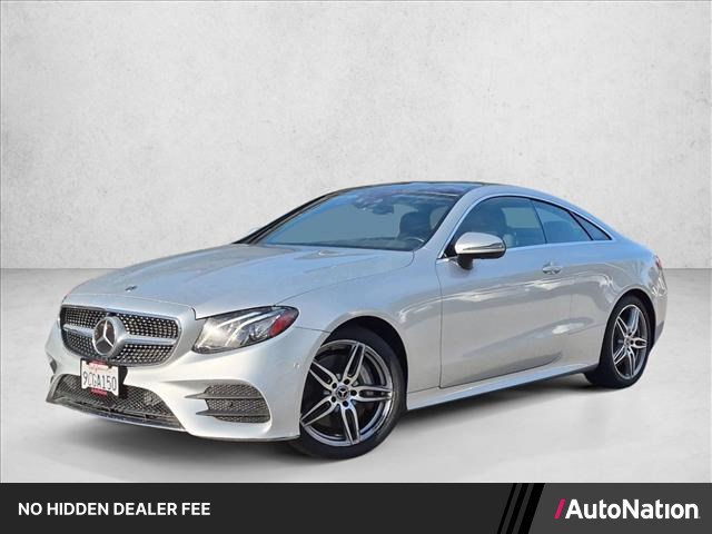 Iridium Silver Metallic 2020 Mercedes-Benz E-Class Coupe Rear-Wheel Drive Automatic