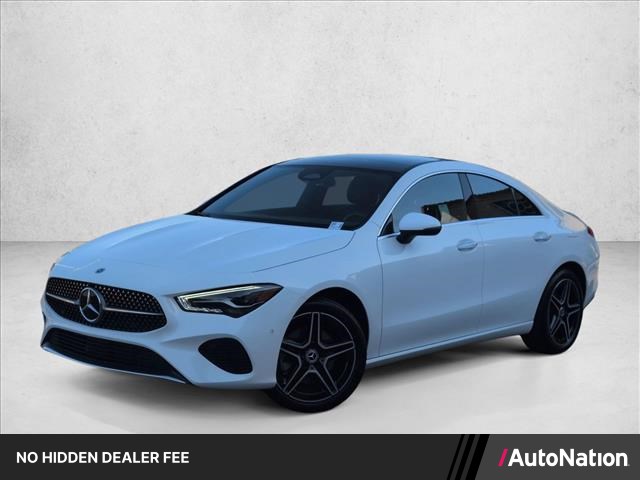 Polar White 2026 Mercedes-Benz CLA Coupe All-Wheel Drive Automatic