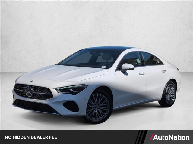 Polar White 2026 Mercedes-Benz CLA 250 4MATIC Coupe All-Wheel Drive Automatic