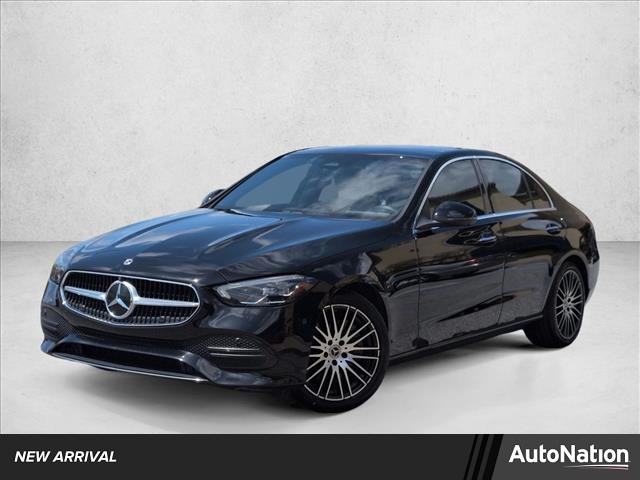 Black 2022 Mercedes-Benz C-Class C 300 Sedan 4MATIC Sedan All-Wheel Drive Automatic