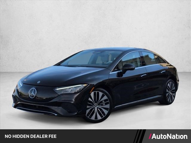 Obsidian Black Metallic 2023 Mercedes-Benz EQE 350 4MATIC Sedan All-Wheel Drive Automatic