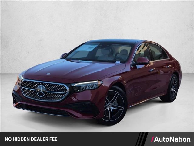 Manufaktur Patagonia Red 2026 Mercedes-Benz E-Class E 350 RWD Sedan Rear-Wheel Drive Automatic