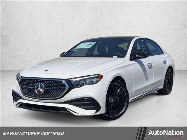 Polar White 2026 Mercedes-Benz E-Class E 350 RWD Sedan Rear-Wheel Drive Automatic