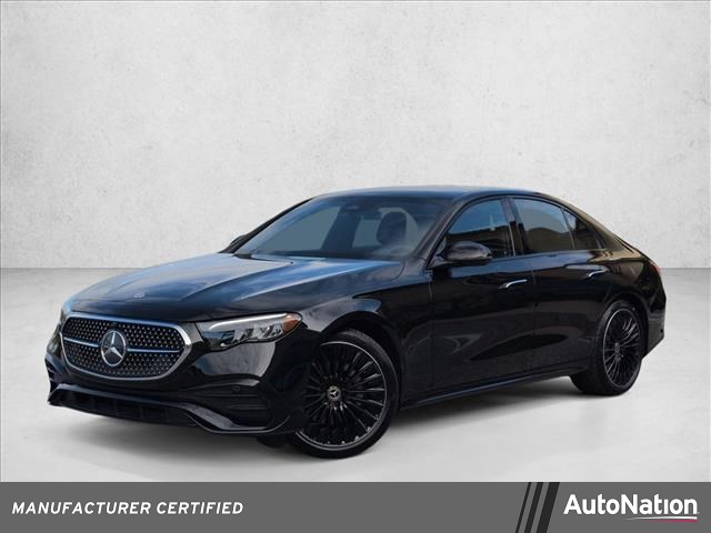 Black 2026 Mercedes-Benz E-Class E 350 RWD Sedan Rear-Wheel Drive Automatic